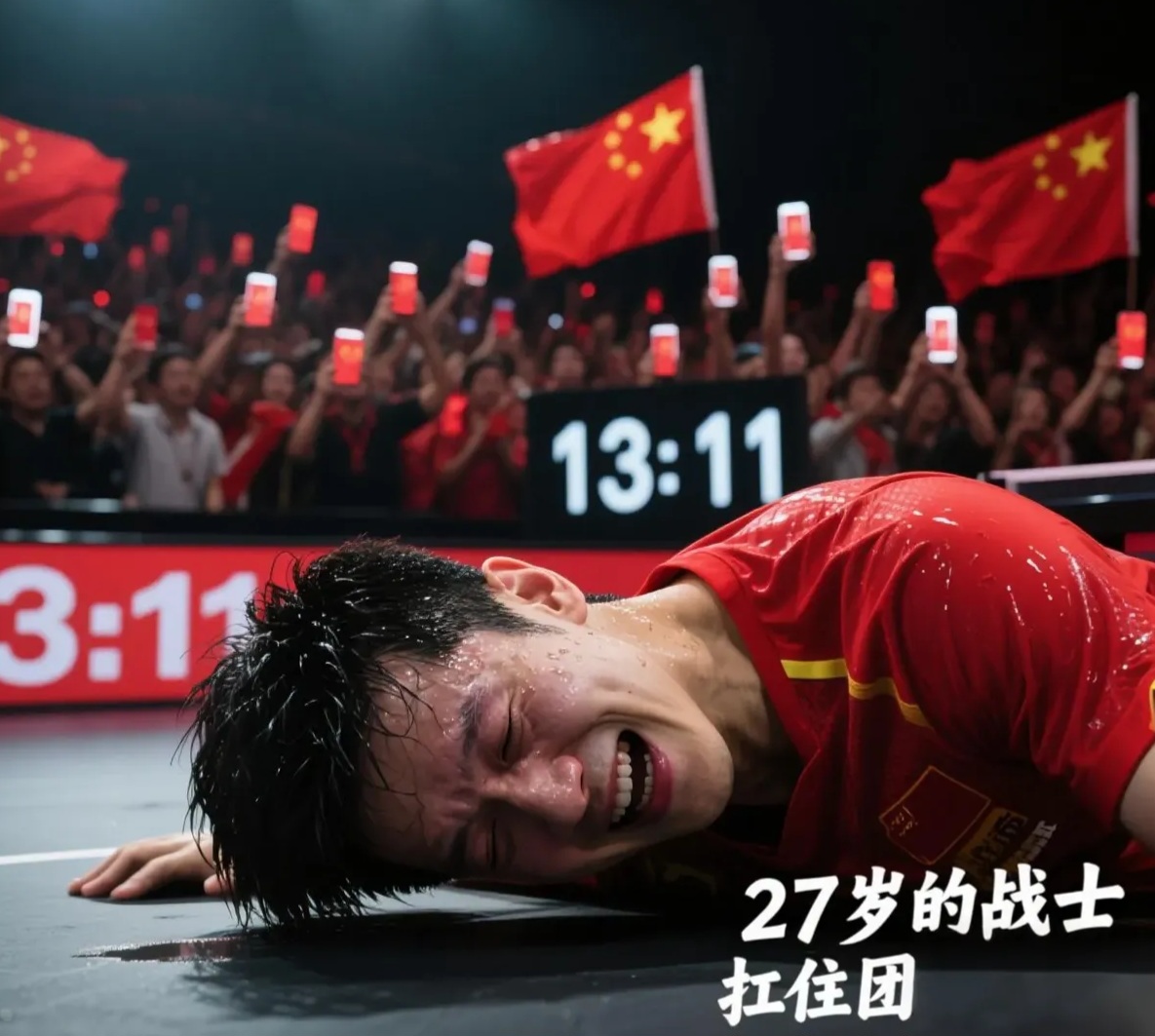 乒乓球比赛点球大战，中国选手激战胜出的简单介绍