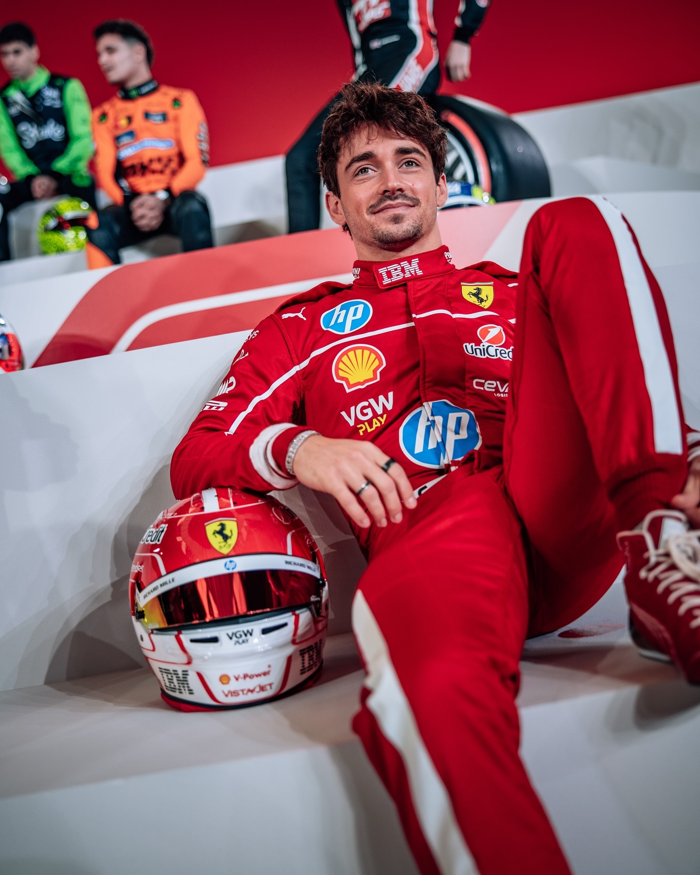 关于雷诺车队碾压红牛二队，勒克莱尔统治全场的信息